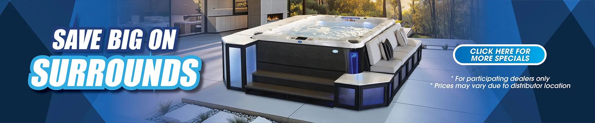 Calspas hot tub being used in a family setting - Paterson