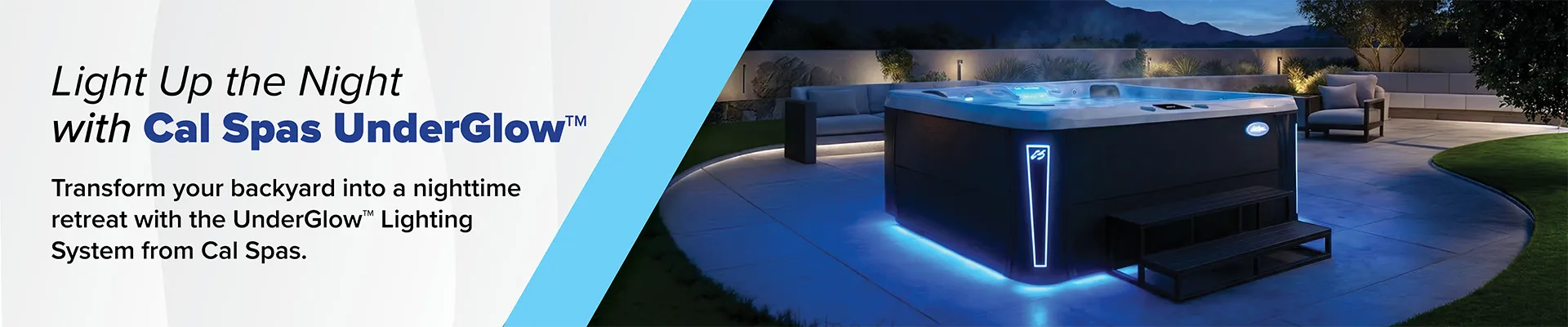 Calspas hot tub being used in a family setting - Paterson